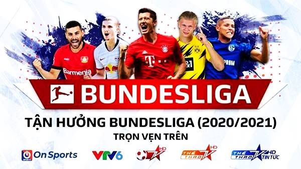 Bundesliga chiếu kênh nào trực tiếp?
