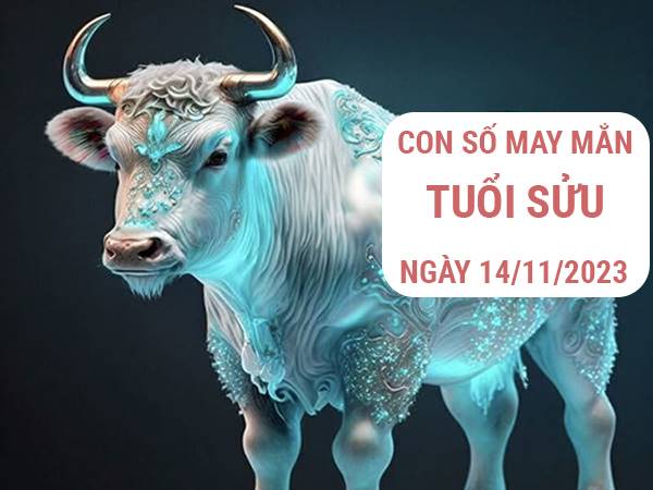 Con số may mắn tuổi Sửu ngày 14/11/2023 hôm nay