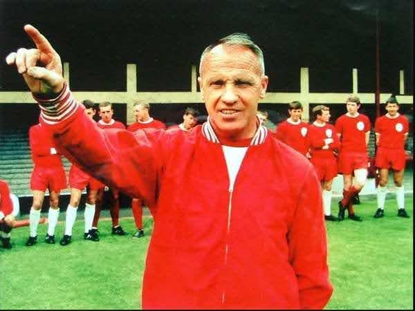 Huấn luyện viên Liverpool Bill Shankly (1959-1974)