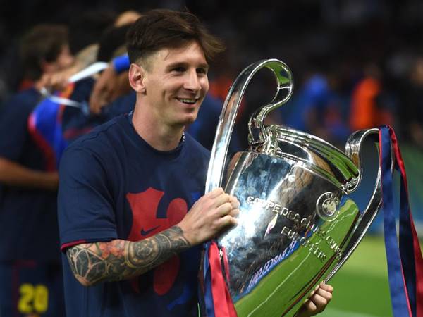 Messi là một trong top những cầu thủ vô địch C1 nhiều nhất