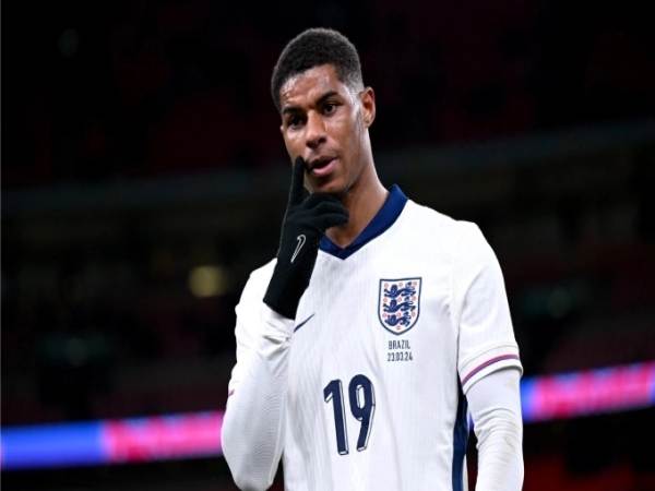 Rashford trong màu áo ĐT Anh