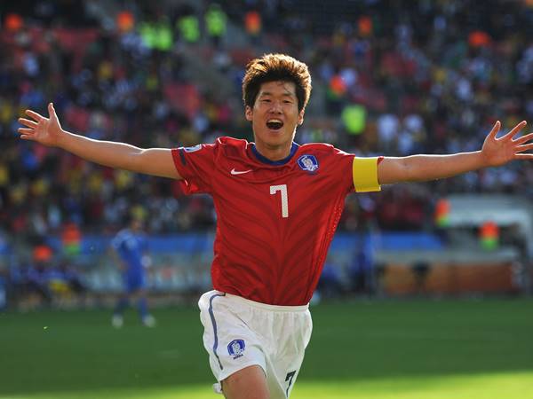 Park Ji Sung số áo bao nhiêu tại đội tuyển quốc gia?