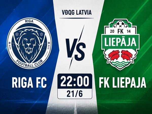 Nhận định, dự đoán Riga FC vs FK Liepaja đêm nay 21/6